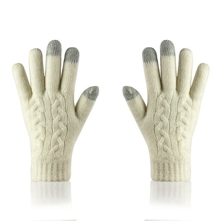 EQWLJWE Non-slip Touchscreen Gloves Women Winter Knitted Warm Gloves Women Gloves Holiday Clearance
EQWLJWE Non-slip Touchscreen Gloves Women Winter Knitted Warm Gloves Women Gloves Holiday Clearance