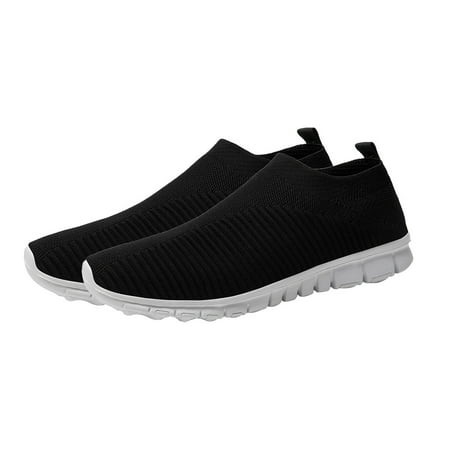 1 Pair Four Seasons Sports Shoes Hollow-out Fly Knitting Mesh Shoes Female Shoes