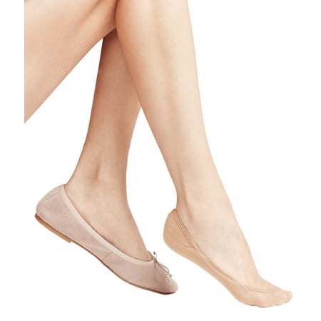 

Women s Falke 44015 Invisible Elegant Step Sock (Powder XL)