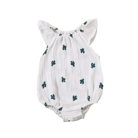 TOPGOD Newborn Girl Jumpsuit Flying Sleeve One-Piece Clothes Outwear Casual Romper
TOPGOD Newborn Girl Jumpsuit Flying Sleeve One-Piece Clothes Outwear Casual Romper