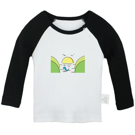 Nature Beach Pattern T shirt For Baby Newborn Babies T-shirts Infant Tops 0-24M Kids Graphic Tees Clothing (Long Black Raglan T-shirt 12-18 Months)
Nature Beach Pattern T shirt For Baby Newborn Babies T-shirts Infant Tops 0-24M Kids Graphic Tees Clothing (Long Black Raglan T-shirt 12-18 Months)