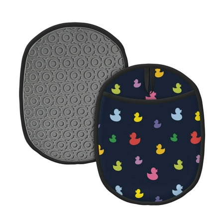 2pcs Silicone Pot Mat Mitten Heat-Resistant Quilted Liner Oven Hot Pads With Pockets For Women Men Kitchen Cooking Bbq Baking Animal Duck Art Cute Design Fabric
2pcs Silicone Pot Mat Mitten Heat-Resistant Quilted Liner Oven Hot Pads With Pockets For Women Men Kitchen Cooking Bbq Baking Animal Duck Art Cute Design Fabric