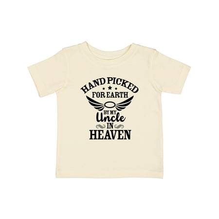 Inktastic Handpicked for Earth by My Uncle in Heaven with Angel Wings Gift Baby Boy or Baby Girl T-Shirt
Inktastic Handpicked for Earth by My Uncle in Heaven with Angel Wings Gift Baby Boy or Baby Girl T-Shirt
