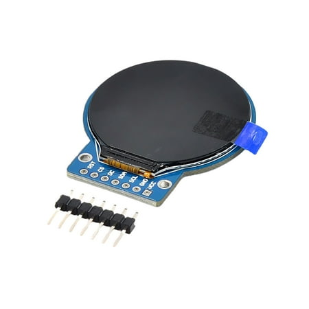 Leke 1.28 in round screen TFT module HD IPS full view LCD screen full color RGB