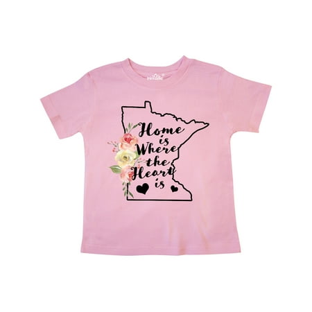 Inktastic Minnesota Home is Where the Heart is with Watercolor Floral Gift Toddler Boy or Toddler Girl T-Shirt
Inktastic Minnesota Home is Where the Heart is with Watercolor Floral Gift Toddler Boy or Toddler Girl T-Shirt