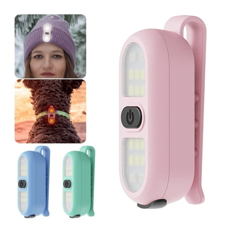 Yanerim Running Light Clip-on Flashlight High Lumens 2 Modes Lightweight Portable Hands-Free Rechargeable Safety Light LED Work Light
Yanerim Running Light Clip-on Flashlight High Lumens 2 Modes Lightweight Portable Hands-Free Rechargeable Safety Light LED Work Light