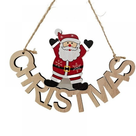 Baywell Christmas Wooden Ornaments Santa Claus Snowman Reindeer Hanging Wooden Pendant Xmas Tree Hanging Decor
Baywell Christmas Wooden Ornaments Santa Claus Snowman Reindeer Hanging Wooden Pendant Xmas Tree Hanging Decor
