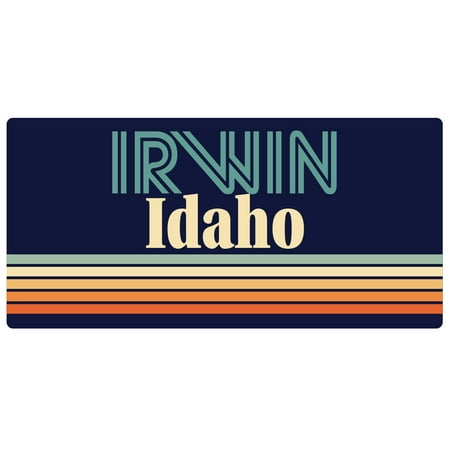 Irwin Idaho 5 x 2.5-Inch Fridge Magnet Retro Design