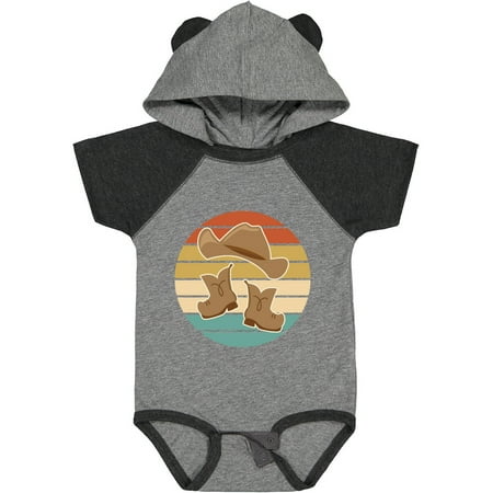 Inktastic Cowboy Hat and Boots Gift Baby Boy or Baby Girl Bodysuit