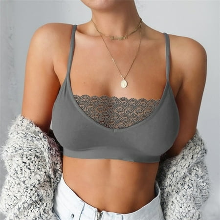 Qcmgmg Comfort Eyelash Wireless Bra for Women Lace Lightly Bras Women s Sexy Backless Bralette XL
Qcmgmg Comfort Eyelash Wireless Bra for Women Lace Lightly Bras Women s Sexy Backless Bralette XL
