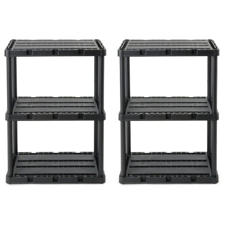 Deng rui 3 Shelf Knect-A-Shelf Solid Light Duty Storage Unit 24 x 12 x 33 Organizer System for Home Garage or Basement Black (2 Pack)
Deng rui 3 Shelf Knect-A-Shelf Solid Light Duty Storage Unit 24 x 12 x 33 Organizer System for Home Garage or Basement Black (2 Pack)