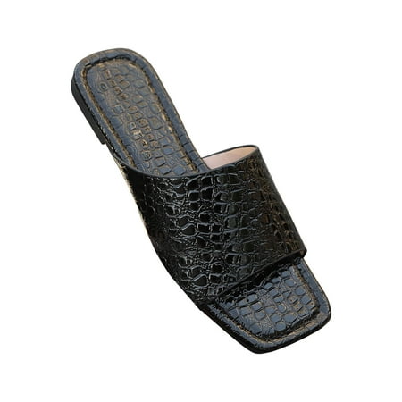 Women Square Slide Sandals Open Toe Slip on Flat Sandals Fashion Slide Sandals Women Dressy Summer Flat Beach
Women Square Slide Sandals Open Toe Slip on Flat Sandals Fashion Slide Sandals Women Dressy Summer Flat Beach