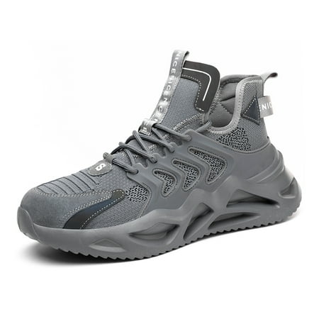 Men’s Steel Toe Work Shoes Lightweight Non-Slip Industrial Sneakers Comfortable Safety Shoes
Men’s Steel Toe Work Shoes Lightweight Non-Slip Industrial Sneakers Comfortable Safety Shoes