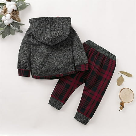 Cathalem 4t Sweats Kids Toddler Baby Boys Long Sleeve Hooded Fall Sweatshirt Patchwork Plaid Cardigan Bodysuit Boy Childrenscostume Grey 3-6 Months
Cathalem 4t Sweats Kids Toddler Baby Boys Long Sleeve Hooded Fall Sweatshirt Patchwork Plaid Cardigan Bodysuit Boy Childrenscostume Grey 3-6 Months