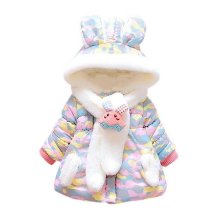 jsaierl Fleece Jacket Girls Kids Toddler Baby Winter Warm Thick Fuzzy Lined Long Sleeve Cute Rabbit Ear Warm Outerwear Jackets with Bib 3M-18M
jsaierl Fleece Jacket Girls Kids Toddler Baby Winter Warm Thick Fuzzy Lined Long Sleeve Cute Rabbit Ear Warm Outerwear Jackets with Bib 3M-18M