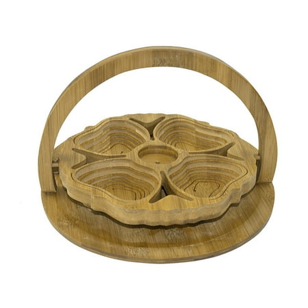 FaLX Large Capacity Foldable Dried Fruit Tray - Smooth Edge - Multi-compartment with Handle - Food Grade - Folding Type - Candy Dried Fruit Serving Tray - Home Supplies
FaLX Large Capacity Foldable Dried Fruit Tray - Smooth Edge - Multi-compartment with Handle - Food Grade - Folding Type - Candy Dried Fruit Serving Tray - Home Supplies