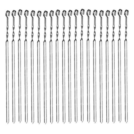 kanaroous 20pcs Stainless Stick Reusable Barbecue Skewer Long BBQ Washable Outdoor Skewer
kanaroous 20pcs Stainless Stick Reusable Barbecue Skewer Long BBQ Washable Outdoor Skewer