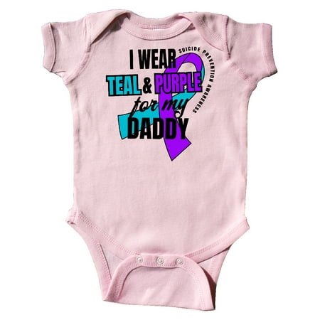Inktastic Suicide Prevention I Wear Teal and Purple for My Daddy Gift Baby Boy or Baby Girl Bodysuit
Inktastic Suicide Prevention I Wear Teal and Purple for My Daddy Gift Baby Boy or Baby Girl Bodysuit