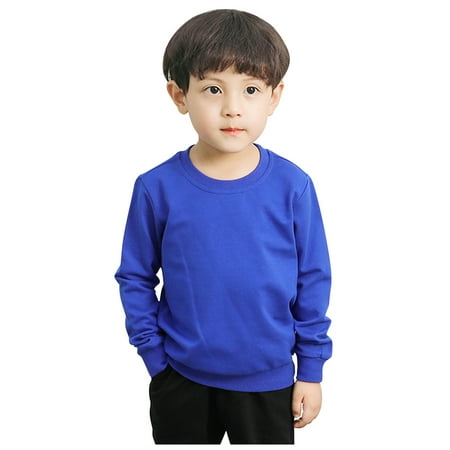 Dadaria Toddler Sweatshirt 0-8Y Newborn Infant Baby Boys Girls Solid Fashion Loose Warm Tops Sweatshirt Clothes Blue 150 Toddler
Dadaria Toddler Sweatshirt 0-8Y Newborn Infant Baby Boys Girls Solid Fashion Loose Warm Tops Sweatshirt Clothes Blue 150 Toddler