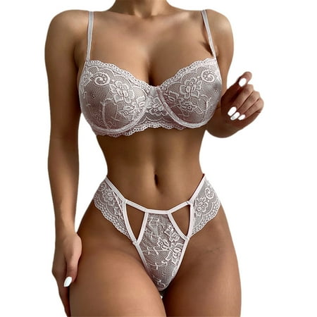 PiePieBuy Women Sexy 2PCS Underwear Set Lace Low Waist Cut Out Thong Bra Panties Set
PiePieBuy Women Sexy 2PCS Underwear Set Lace Low Waist Cut Out Thong Bra Panties Set