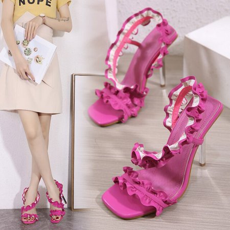 Fashion Women Shoes NEW Desinger Female Sandals High Heels Sexy Square Toe Luxury Girls Big Size High-heeled Summer Party Shoes
Fashion Women Shoes NEW Desinger Female Sandals High Heels Sexy Square Toe Luxury Girls Big Size High-heeled Summer Party Shoes