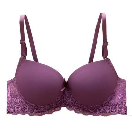 Fusipu Sexy Women Solid Color Lace Push Up Underwired Bra Thin Brassiere Underwear
Fusipu Sexy Women Solid Color Lace Push Up Underwired Bra Thin Brassiere Underwear