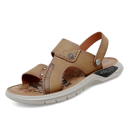 Engtoy Men s Sandals Fashion Buckle Strap Soft Leather Breathable Open Toe Shoes
Engtoy Men s Sandals Fashion Buckle Strap Soft Leather Breathable Open Toe Shoes