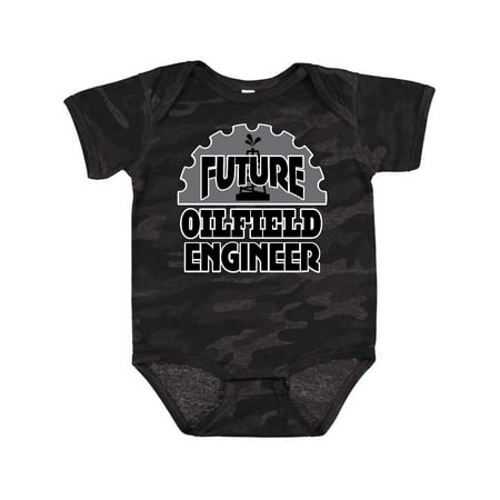 Inktastic Future Oilfield Engineer Gift Baby Boy or Baby Girl Bodysuit