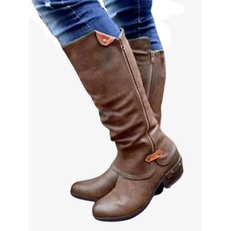 Shakub Womens Ladies Mid Calf Block Heel Riding Boots Western Cowboy Faux Leather Biker Shoes
Shakub Womens Ladies Mid Calf Block Heel Riding Boots Western Cowboy Faux Leather Biker Shoes