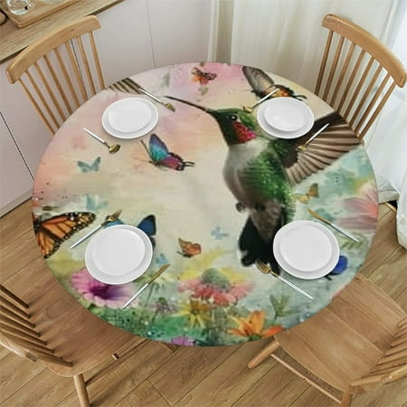 BCIIG Hummingbird Flowers Butterflies Round Table Cover Stain Resistant Washable for Indoor Outdoor Kitchen Dining Perfect for Wedding Parties 100% Polyester Fiber 54 -58
BCIIG Hummingbird Flowers Butterflies Round Table Cover Stain Resistant Washable for Indoor Outdoor Kitchen Dining Perfect for Wedding Parties 100% Polyester Fiber 54 -58