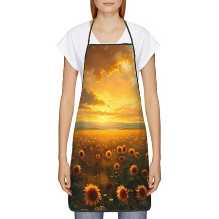 Goofa Bib Apron Unisex Aprons Adjustable Waterdrop Resistant Cooking Kitchen Apron for Chef Sunflower Sunset Rainfall Pattern Apron Bulk
Goofa Bib Apron Unisex Aprons Adjustable Waterdrop Resistant Cooking Kitchen Apron for Chef Sunflower Sunset Rainfall Pattern Apron Bulk