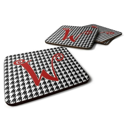 Carolines Treasures CJ1035-WFC Letter W Initial Monogram - Houndstooth Black Foam Coaster Set of 4 3 1/2 x 3 1/2
Carolines Treasures CJ1035-WFC Letter W Initial Monogram - Houndstooth Black Foam Coaster Set of 4 3 1/2 x 3 1/2