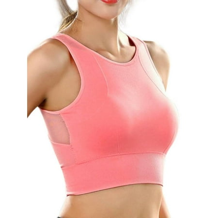 Women s Sports Bras Comfy Soft Padded Wireless Quick Dry Full Coverage T Shirt Bra Active Yoga Fitness Running Bralette for Push Up Medi Support Sleeping with Removable Chest Pad Full Cup S-2XL
Women s Sports Bras Comfy Soft Padded Wireless Quick Dry Full Coverage T Shirt Bra Active Yoga Fitness Running Bralette for Push Up Medi Support Sleeping with Removable Chest Pad Full Cup S-2XL