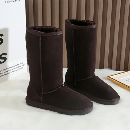 Women‘s Solid Color Winter Thermal Snow Boots Classic Warm Faux Fur Lined Shoes Women‘s Footwear
Women‘s Solid Color Winter Thermal Snow Boots Classic Warm Faux Fur Lined Shoes Women‘s Footwear