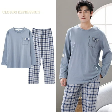 QWZNDZGR Spring Autumn L-4XL Knitted Cotton Simple Men s Pyjamas Suits Pajamas Set Casual Male Sleepwear Pyjamas Night Pijamas Homewear
QWZNDZGR Spring Autumn L-4XL Knitted Cotton Simple Men s Pyjamas Suits Pajamas Set Casual Male Sleepwear Pyjamas Night Pijamas Homewear