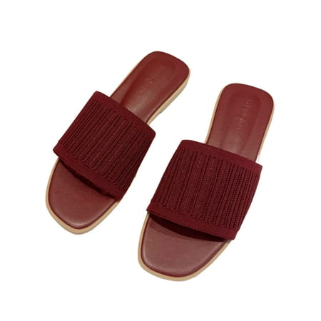 Gomelly Womens Flat Sandals Slip On Slides Summer Slide Sandal Soft Sole Footbeds Ladies Women s Shoes Wine Red 7
Gomelly Womens Flat Sandals Slip On Slides Summer Slide Sandal Soft Sole Footbeds Ladies Women s Shoes Wine Red 7