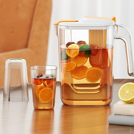 WJSXC Large Duffle Bags Clearance 2.6L Refrigerator Cold Water Kettle With Fruit Filter Refrigerator Side Door Cold Water Kettle Household High-temperature Hard Wearing Cold Water Kettle Large
WJSXC Large Duffle Bags Clearance 2.6L Refrigerator Cold Water Kettle With Fruit Filter Refrigerator Side Door Cold Water Kettle Household High-temperature Hard Wearing Cold Water Kettle Large