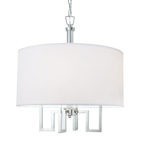Norwell Lighting 9677 Maya 4 Light 20 Wide Chandelier - White