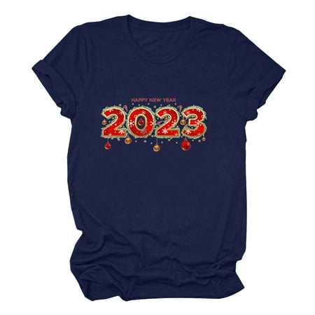 Tawop Women S Cash Round Neck Fashion Large Size Short Sleeved T-Shirt 2023 New Year Funny Pattern Printed Top Maternity Sweatshirts Father S Day Tops
Tawop Women S Cash Round Neck Fashion Large Size Short Sleeved T-Shirt 2023 New Year Funny Pattern Printed Top Maternity Sweatshirts Father S Day Tops