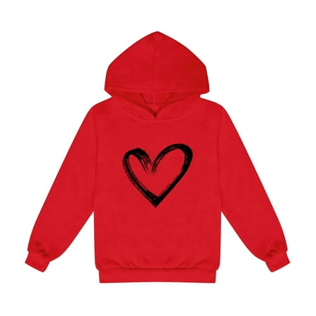 TIREOW Kid s Classic Sweatshirts Kids Girls Boys Boys Sweatshirt Pullover Autumn and Winter Toddler Long Sleeved Hoodies Heart Printed Leisure Simple Hooded Pullover
TIREOW Kid s Classic Sweatshirts Kids Girls Boys Boys Sweatshirt Pullover Autumn and Winter Toddler Long Sleeved Hoodies Heart Printed Leisure Simple Hooded Pullover