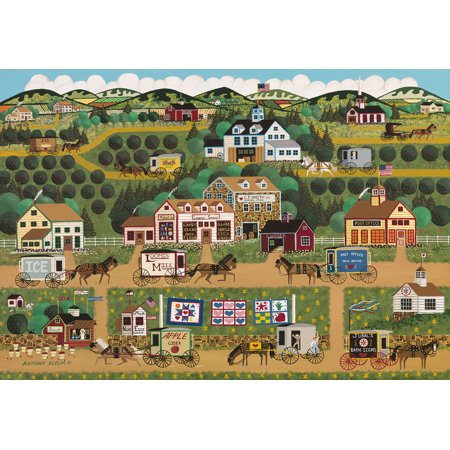 KLE060 General Store-ANTKLE143743 Print 18"x26" by Anthony Kleem in a Un (Canvas Only)