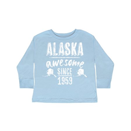 Inktastic Alaska Awesome Since 1959 Gift Toddler Boy or Toddler Girl Long Sleeve T-Shirt
Inktastic Alaska Awesome Since 1959 Gift Toddler Boy or Toddler Girl Long Sleeve T-Shirt