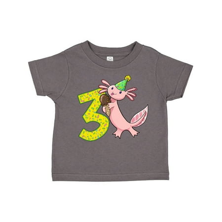 Inktastic 3rd Birthday Axolotl with Ice Cream Gift Toddler Boy or Toddler Girl T-Shirt
Inktastic 3rd Birthday Axolotl with Ice Cream Gift Toddler Boy or Toddler Girl T-Shirt