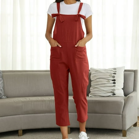 Yuwegr Jumpsuits For Women Summer Rompers Jumpsuit Stretchy Dressy Loose Casual Bodysuit Wine XL
Yuwegr Jumpsuits For Women Summer Rompers Jumpsuit Stretchy Dressy Loose Casual Bodysuit Wine XL