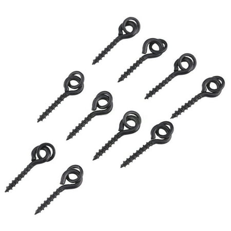 10pcs Round Ring Bait Screws for Carp Fishing Tackle Boilie Bait Hair Rigs
10pcs Round Ring Bait Screws for Carp Fishing Tackle Boilie Bait Hair Rigs