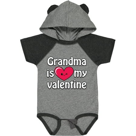 Inktastic Grandma is My Valentine Gift Baby Boy or Baby Girl Bodysuit