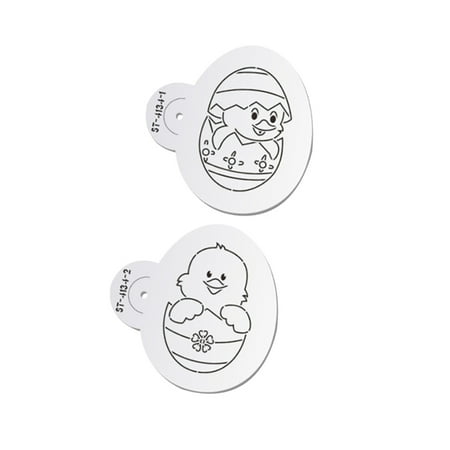 Jooan 2Pcs Cookie Stencils Set Easter Fondant Cake Decoration Mold PET Cupcake Template Party Bakeware 4134
Jooan 2Pcs Cookie Stencils Set Easter Fondant Cake Decoration Mold PET Cupcake Template Party Bakeware 4134