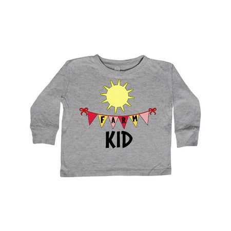 Inktastic Farm Kid Flags and Sun Gift Toddler Boy or Toddler Girl Long Sleeve T-Shirt
Inktastic Farm Kid Flags and Sun Gift Toddler Boy or Toddler Girl Long Sleeve T-Shirt