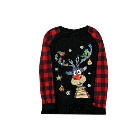 kcdigr Family Christmas Pjs Matching Sets Merry Christmas Moose Plaid Print Blouse Tops Sleeve Long Family Clothes Pajamas
kcdigr Family Christmas Pjs Matching Sets Merry Christmas Moose Plaid Print Blouse Tops Sleeve Long Family Clothes Pajamas