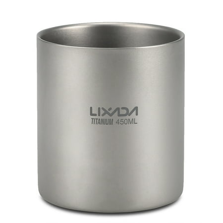 Uteam 450ml Titanium Double Wall Insulated Water Cup Home Outdoor Camping Hiking Picnic Tea Cup Coffee Mug
Uteam 450ml Titanium Double Wall Insulated Water Cup Home Outdoor Camping Hiking Picnic Tea Cup Coffee Mug